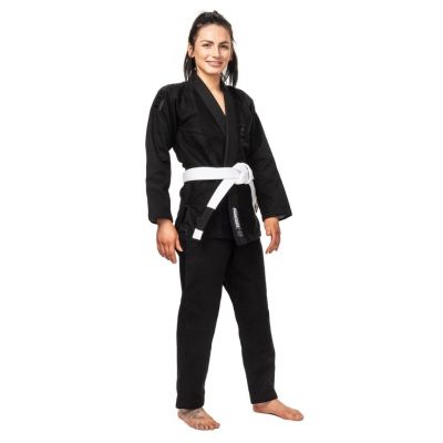 Tatami Ladies Estilo Black Label Gi Noir-Noir