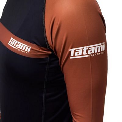 Tatami Ladies IBJJF 2020 Rank LS Rashguard Marrom