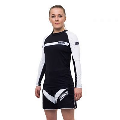 Tatami Ladies IBJJF 2020 Rank LS Rashguard Blanco