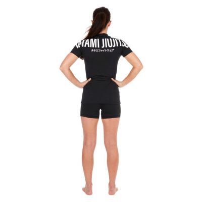 Tatami Ladies Impact Short Sleeve Rash Guard Svart