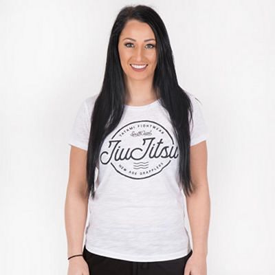 Tatami Ladies Jiu Jitsu Wave T-shirt Branco