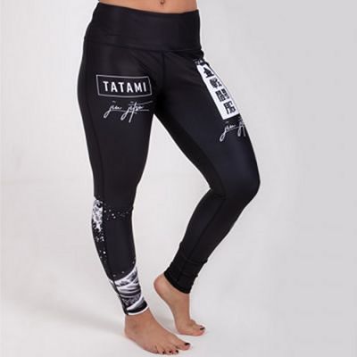 Tatami Ladies Kanagawa High Waist Spats Negro