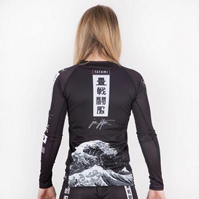 Tatami Ladies Kanagawa LS Rashguard Svart