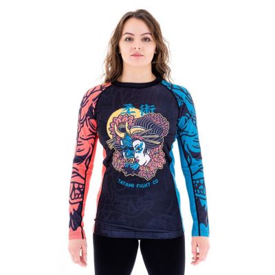 Tatami Ladies Made In Japan Eco Tech Recycled Rash Guard Black