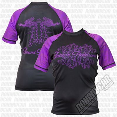 Tatami Ladies Phoenix Rashguard Schwarz-Violett