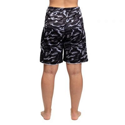 Tatami Ladies Rival Black & Camo Grappling Shorts Negro-Camo