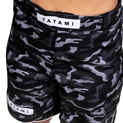 Tatami Ladies Rival Black & Camo Grappling Shorts Schwarz-Camo