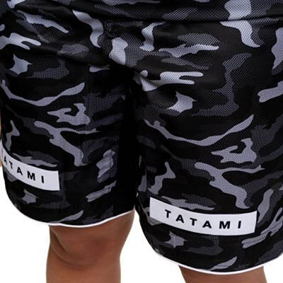 Tatami Ladies Rival Black & Camo Grappling Shorts Schwarz-Camo