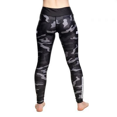 Tatami Ladies Rival Black & Camo Grappling Spats Schwarz-Camo