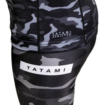 Tatami Ladies Rival Black & Camo Grappling Spats Schwarz-Camo