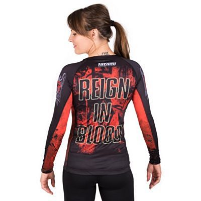 Tatami Ladies Slayer Reign In Blood Rash Guard Schwarz