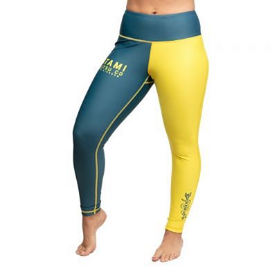 Tatami Ladies Supply Co Navy Grappling Legging Navy Blu-Giallo