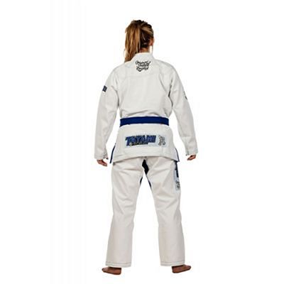 Tatami Ladies Thinker Monkey Jiu Jitsu Blanc