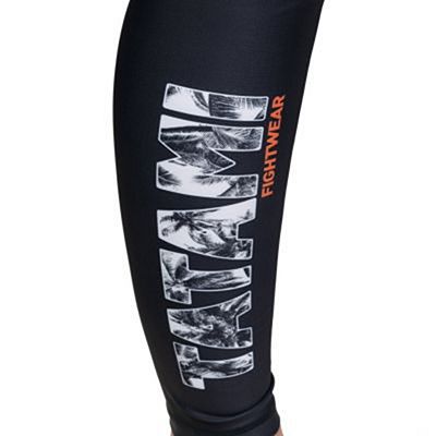 Tatami Ladies Tropic Black Grappling Spats Fekete