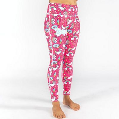 Tatami Ladies Unicorn Print Leggings Pink