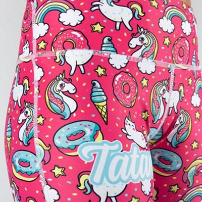 Tatami Ladies Unicorn Print Leggings Pink