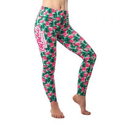 Tatami Ladies Watermelon Leggings Verde-Rosa