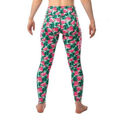 Tatami Ladies Watermelon Leggings Verde-Rosa