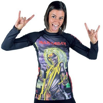 Tatami Ladies X Iron Maiden Killers Rashguard Preto