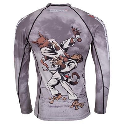 Tatami Mat Rat Rashguard Grå