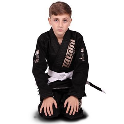 Tatami Meerkatsu Kids Animal Gi Svart