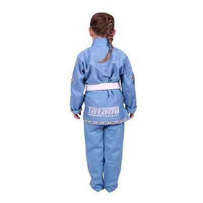 Tatami Meerkatsu Kids Animal Gi Ljusblå