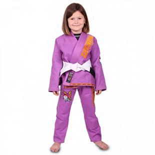 Tatami Meerkatsu Kids Animal Gi Violet