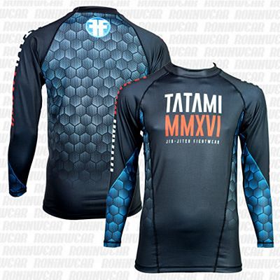 Tatami MMXVI Black Friday Rash Guard Black-Blue