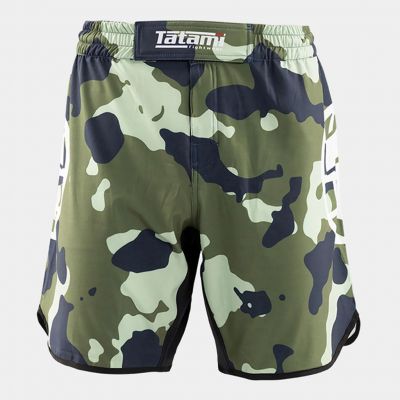 Tatami MTP Shorts Camo Schwarz