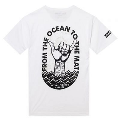 Tatami Ocean To Mat T-shirt Blanco