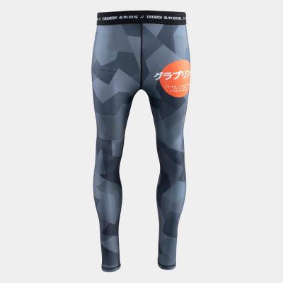 Tatami Onyx Camo Grappling Spats Noir