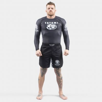 Tatami Raid Black Grappling Shorts Negro