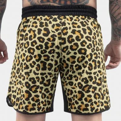 Tatami Recharge Fight Shorts Leopard Preto