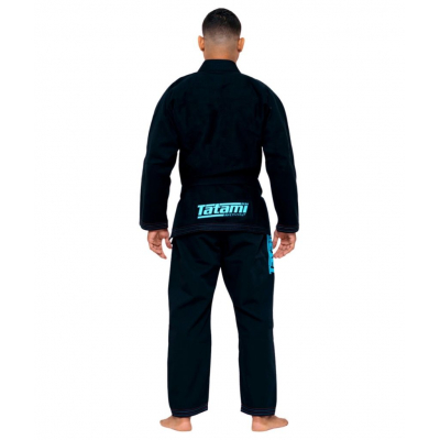 Tatami Recharge Gi Negro-Celeste