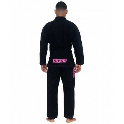 Tatami Recharge Gi Negro-Rosa