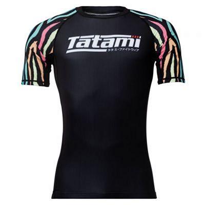 Tatami Recharge Rash Guard Preto-Multicolorido