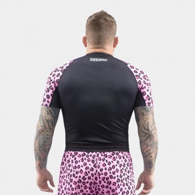 Tatami Recharge Rash Guard Leopard Rose