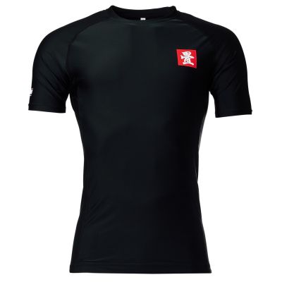 Tatami Red Label 2.0 Short Sleeve Rash Guard Preto