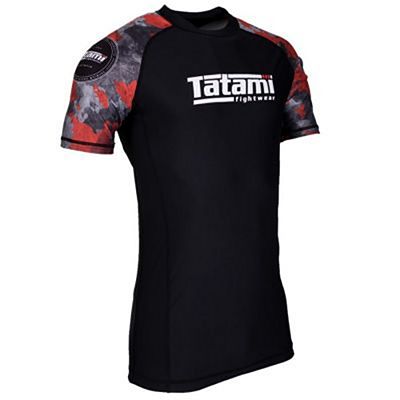 Tatami Renegade Camo SS Rashguard Vermelho