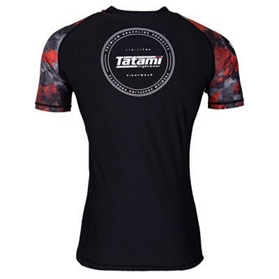 Tatami Renegade Camo SS Rashguard Vermelho