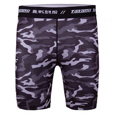 Tatami Rival Black & Camo VT Shorts Noir-Camo