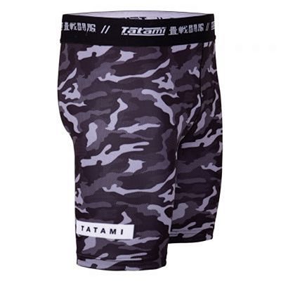 Tatami Rival Black & Camo VT Shorts Nero-Camo