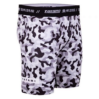 Tatami Rival White & Camo VT Shorts Blanco-Camo