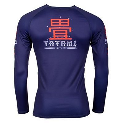 Tatami Samurai 2099 LS Rashguard Navy Blu