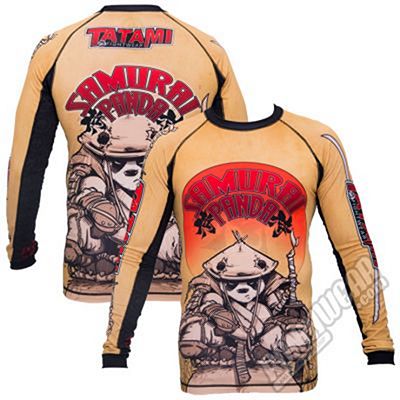 Tatami Samurai Panda Rash Guard