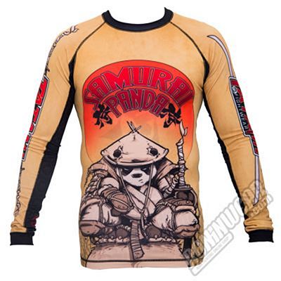 Tatami Samurai Panda Rash Guard