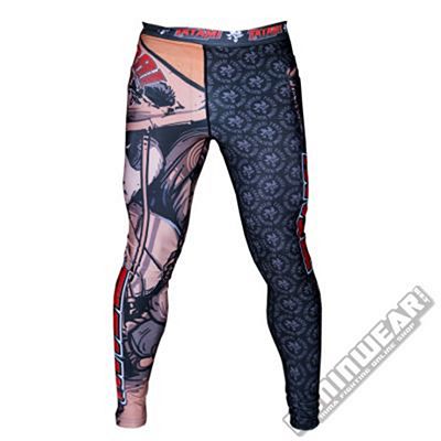 Tatami Samurai Panda Spats Negro