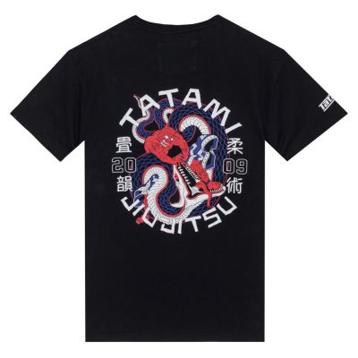 Tatami Serpent Organic T-Shirt Black