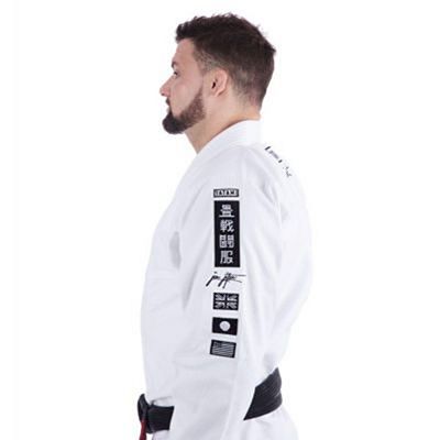 Tatami Signature Jiu Jitsu Kimono Fehèr