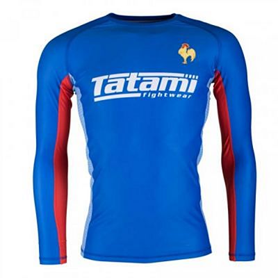 Tatami Six Nations Rash Guard Francia Azul